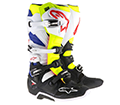 ALPINESTAR TECH 7 MX BOOT - WHITE/YELLOW/BLUE